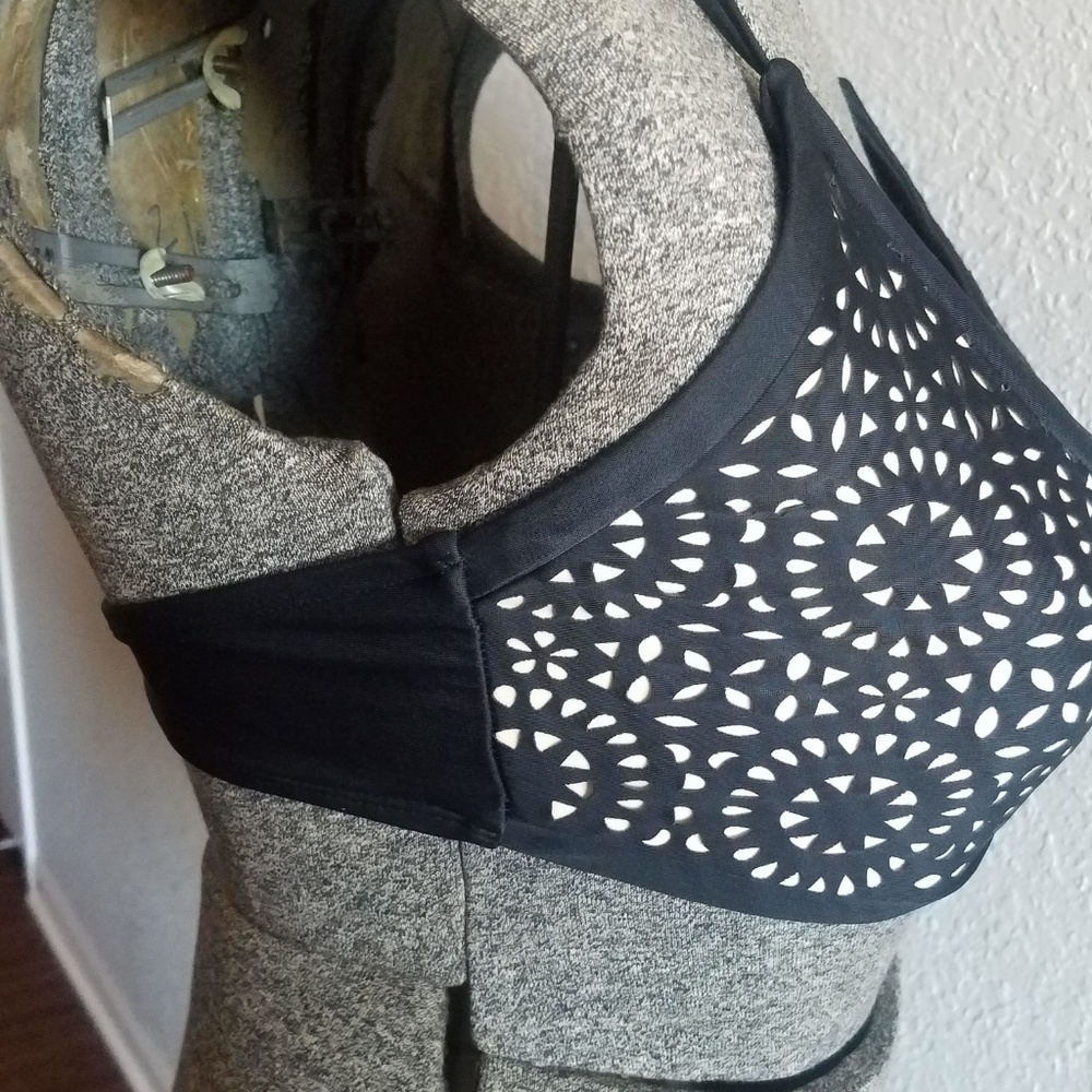 Cleobella Jet Black Womens' Bikini Top New - Picture 7 of 8